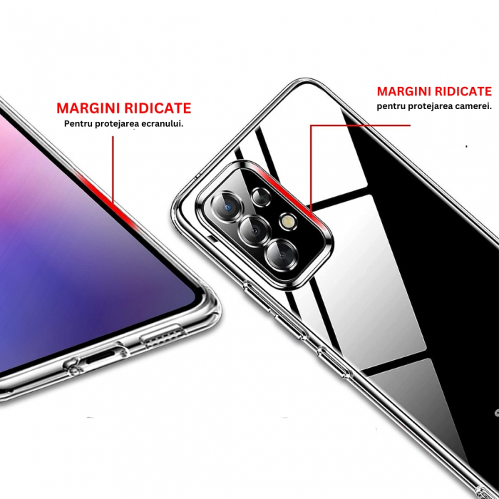 Husa silicon pentru Samsung Galaxy A53 5G - Transparenta [7]