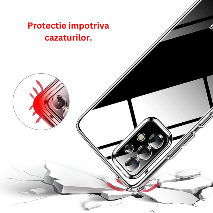 Husa silicon pentru Samsung Galaxy A53 5G - Transparenta [6]