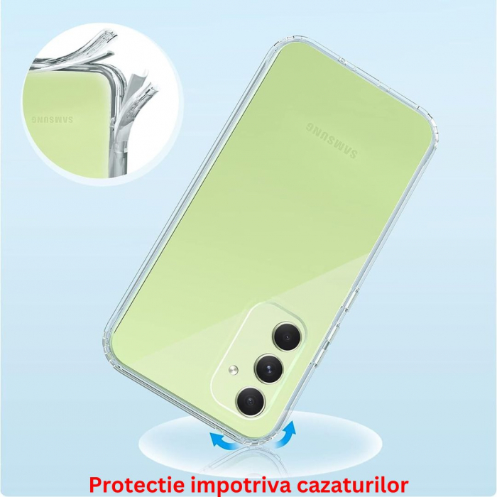 Husă silicon transparent compatibilă Samsung A54 [5]
