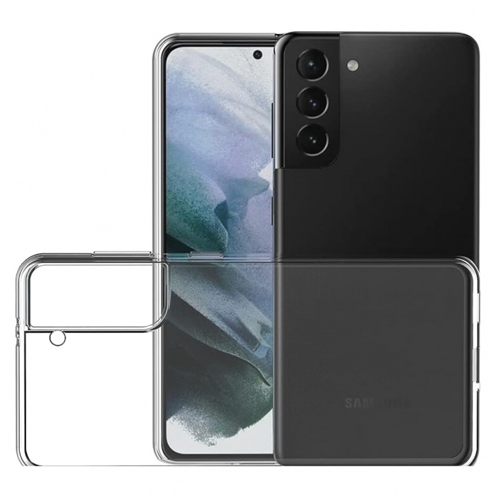 Husa silicon pentru Samsung Galaxy S21 Plus - Transparenta [2]