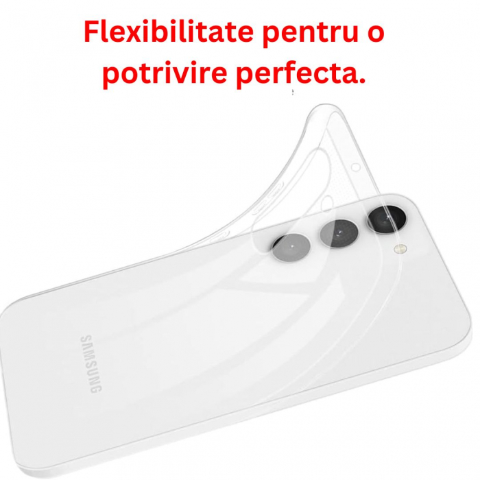 Husă silicon transparent compatibilă Samsung S23 [3]