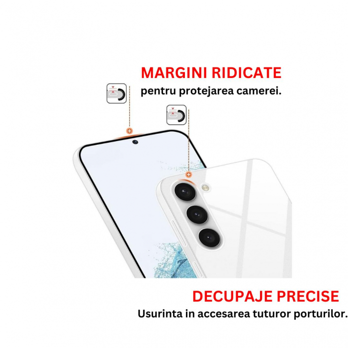 Husă silicon transparent compatibilă Samsung S23 [2]