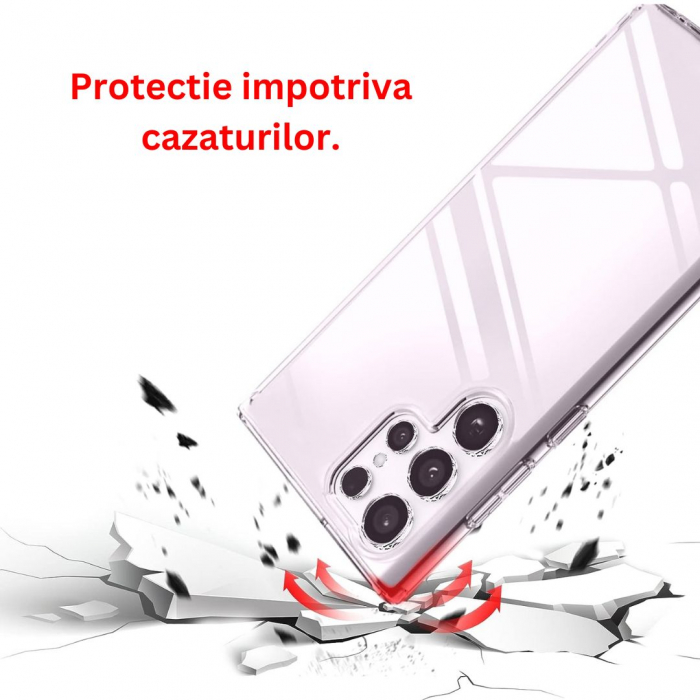 Husă silicon transparent compatibilă Samsung S23 ULTRA [2]
