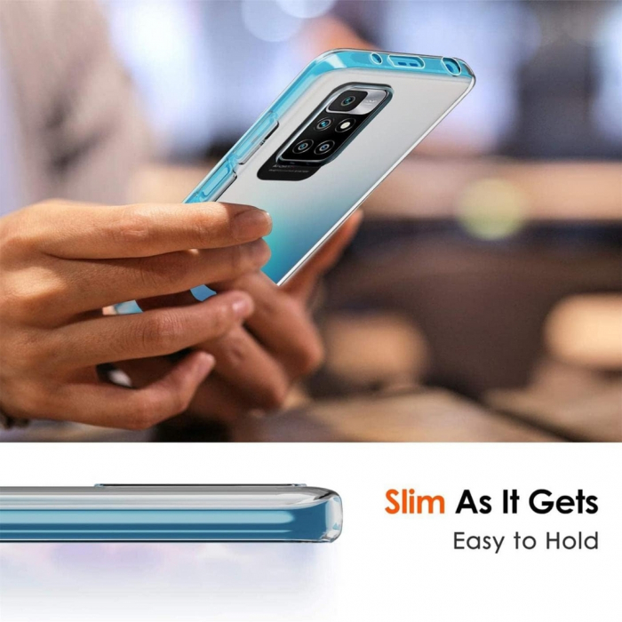 Husa din silicon pentru  Xiaomi Redmi Note 11 4G - Transparenta [5]