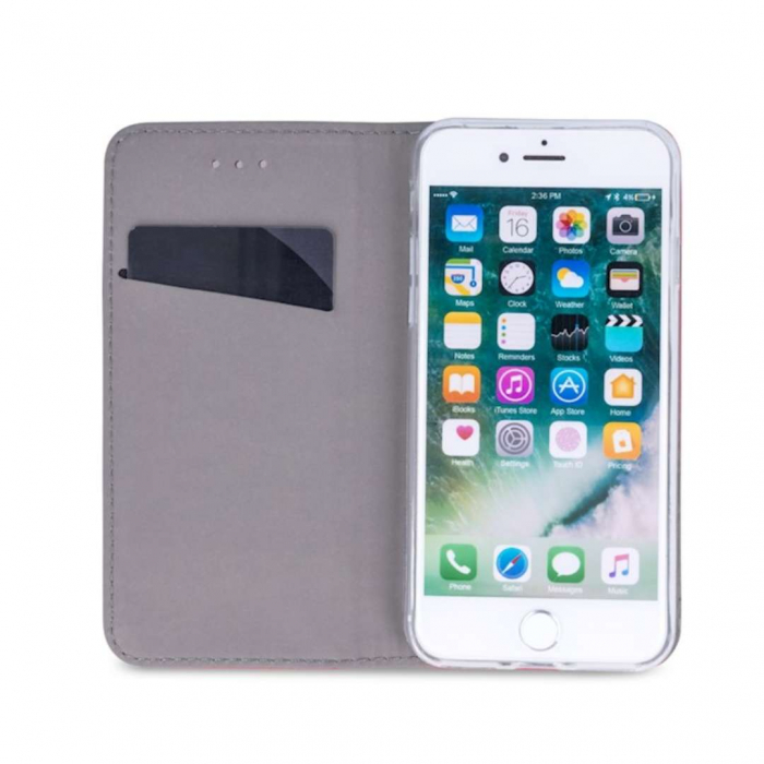 Husa tip carte pentru Honor X8 5G cu inchidere magnetica Smart [4]