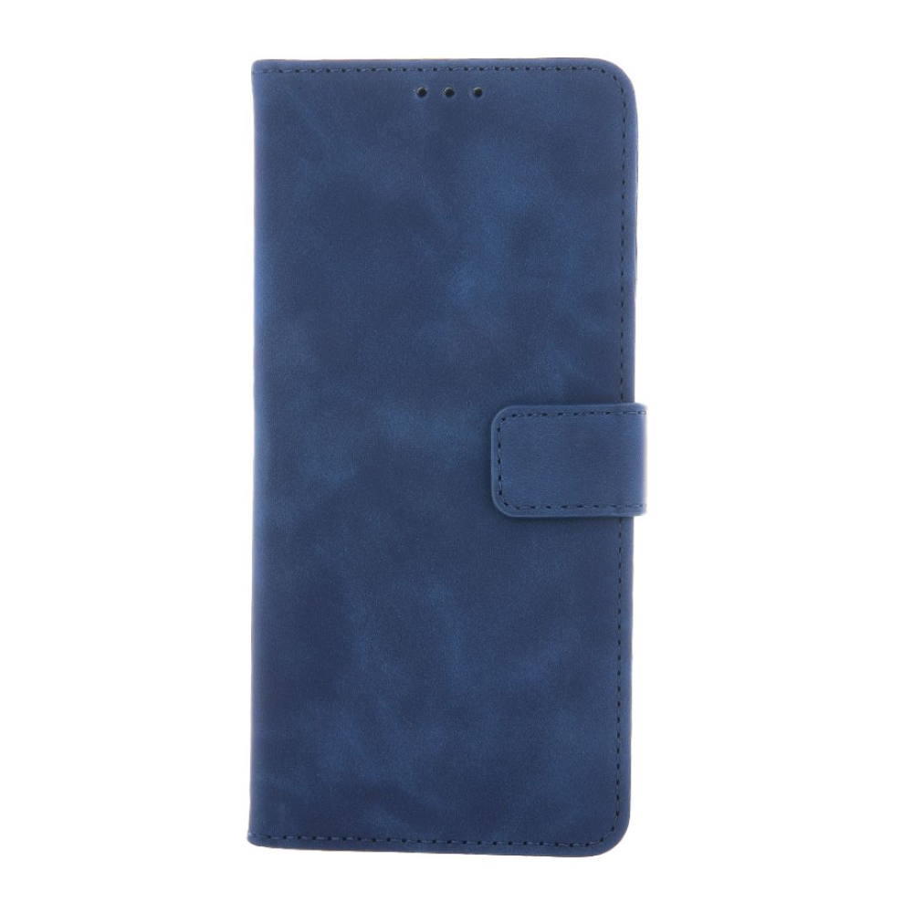 Husa tip carte pentru Motorola Moto E13 Smart Velvet cu suport si buzunare pentru carduri - Piele Ecologica Mata [4]