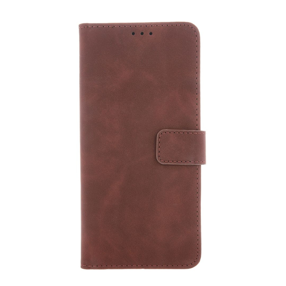 Husa tip carte pentru Motorola Moto E13 Smart Velvet cu suport si buzunare pentru carduri - Piele Ecologica Mata [4]