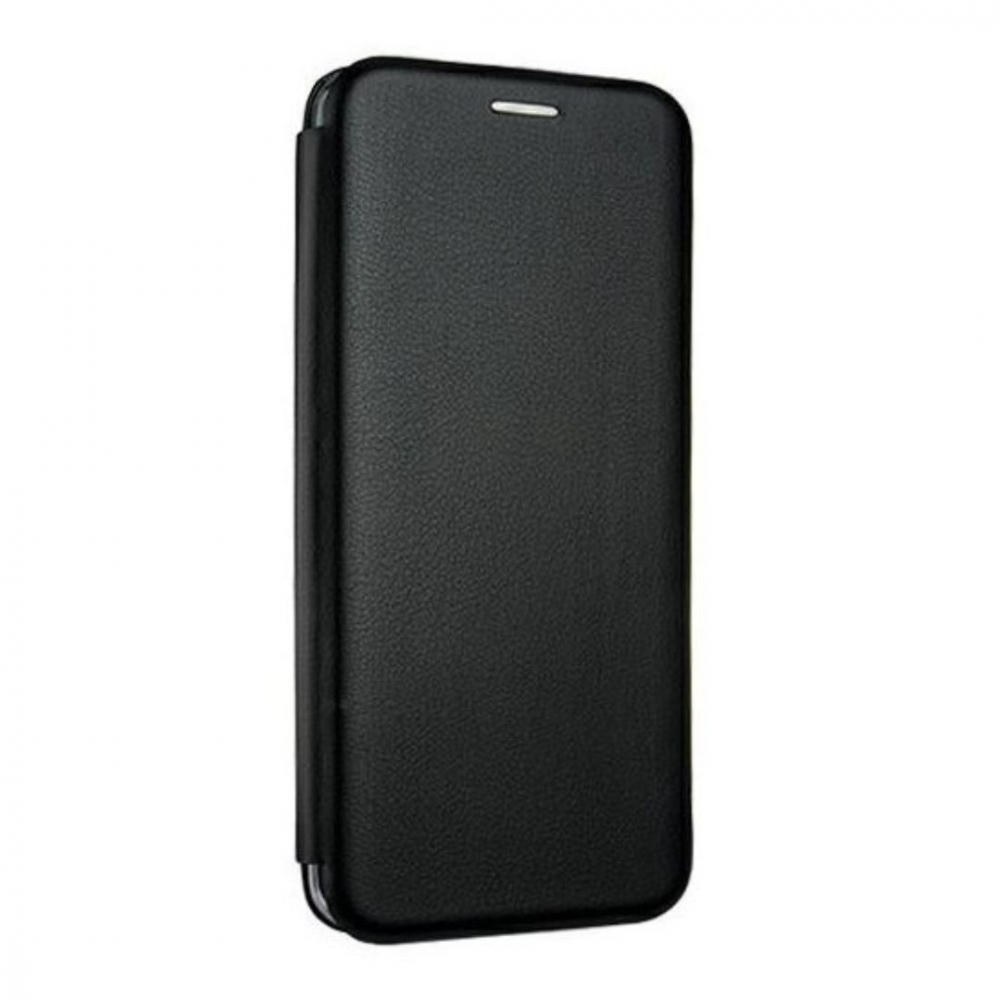 Husa tip carte pentru Motorola Moto E15 cu inchidere magnetica, Rezistenta la socuri, Functie de suport, Protectie completa (fata+spate) - Negru [3]