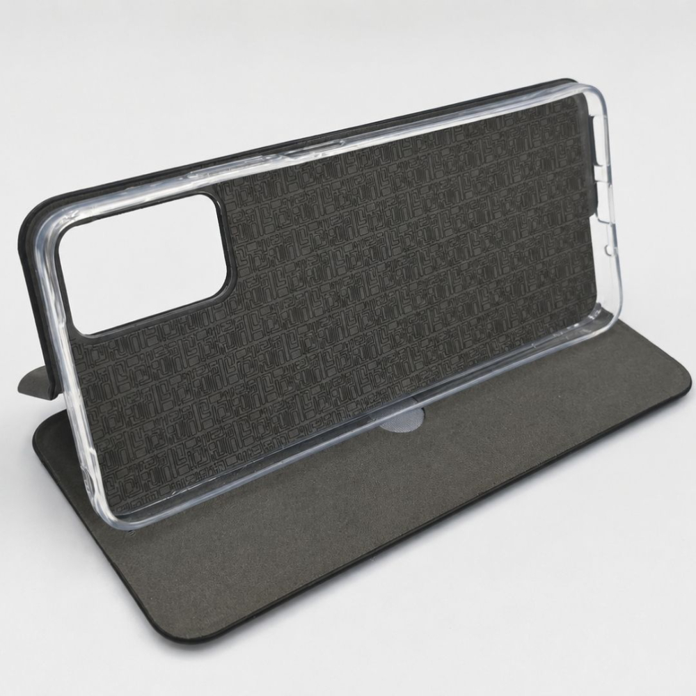 Husa tip carte pentru Motorola Moto G06 Power cu inchidere magnetica, Rezistenta la socuri, Functie de suport, Protectie completa (fata+spate) - Negru [4]
