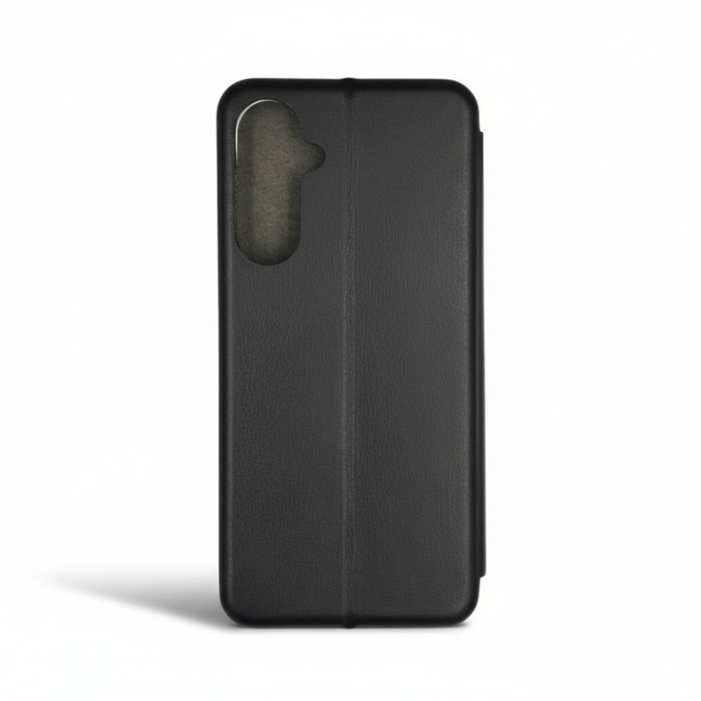 Husa tip carte pentru Samsung Galaxy A57 5G cu inchidere magnetica, Rezistenta la socuri, Functie de suport, Protectie completa (fata+spate) - Negru [6]