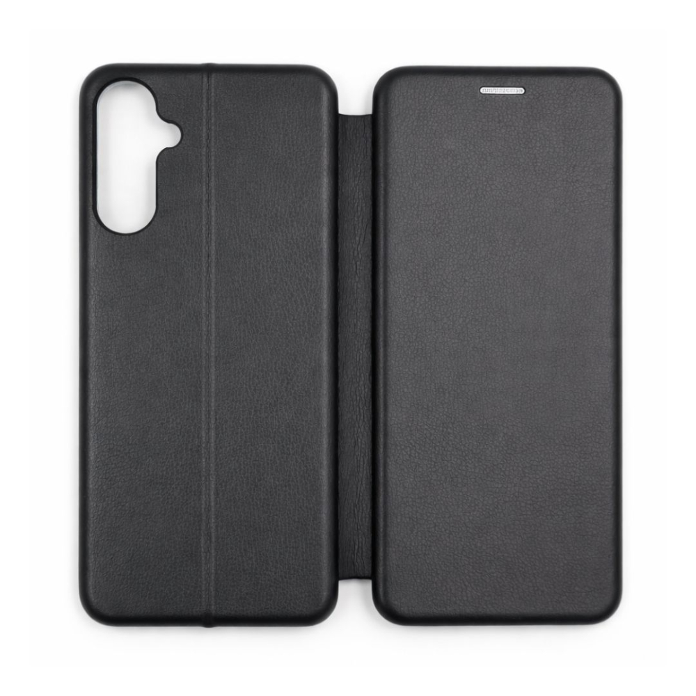 Husa tip carte pentru Samsung Galaxy A37 5G cu inchidere magnetica, Rezistenta la socuri, Functie de suport, Protectie completa (fata+spate) - Negru [3]