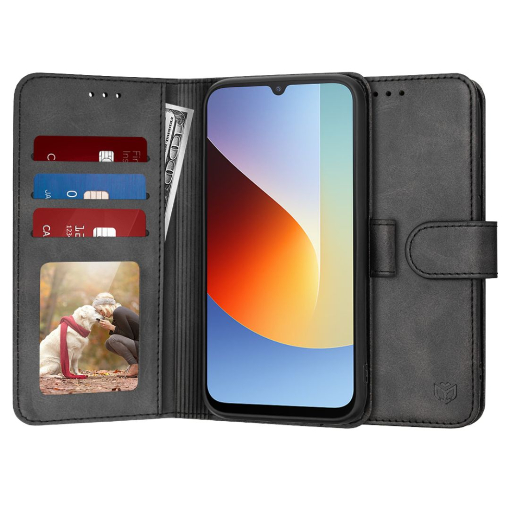 Husa tip carte pentru Xiaomi Redmi A7 PRO 4G cu functie stand si buzunare interioare [3]