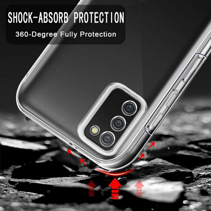 Husa transparenta 360 (fata+spate) compatibila Samsung A02S [4]