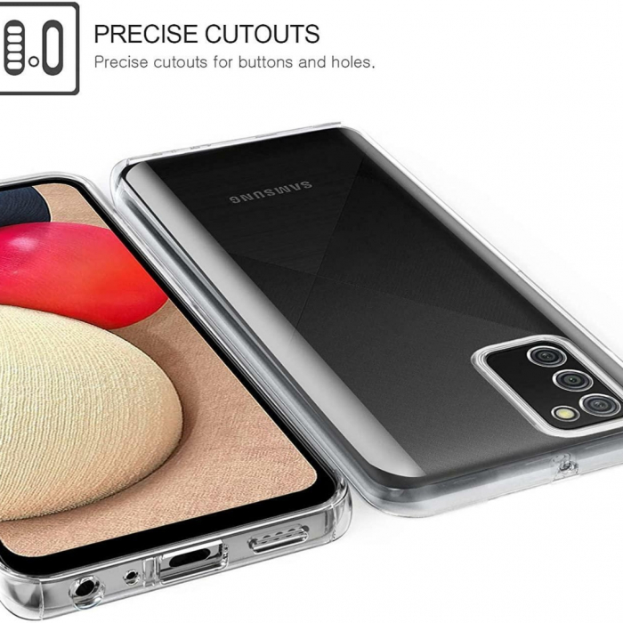 Husa transparenta 360 (fata+spate) compatibila Samsung A02S [3]