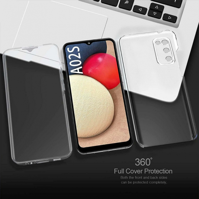 Husa transparenta 360 (fata+spate) compatibila Samsung A02S [7]