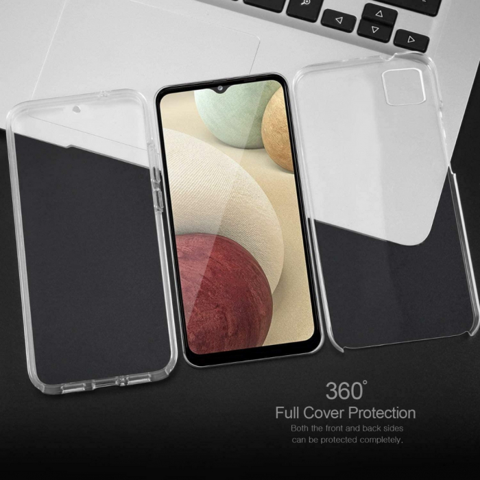 Husa transparenta 360 (fata+spate) compatibila Samsung A12 [2]