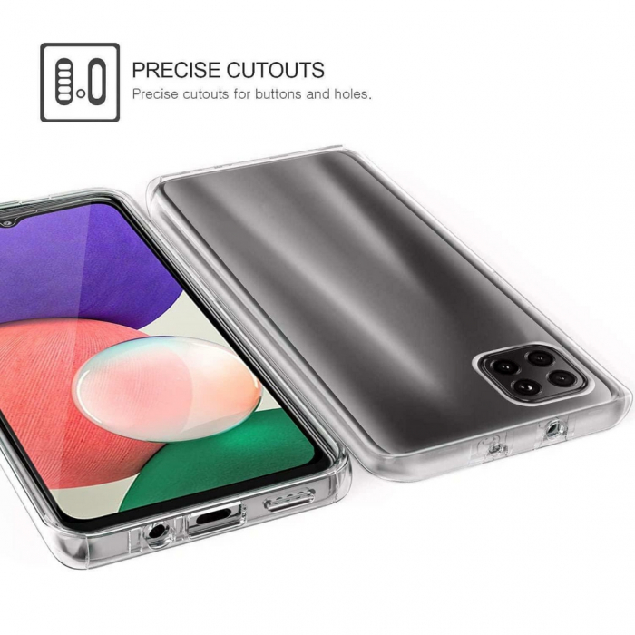 Husa transparenta 360 (fata+spate) compatibila Samsung A22 5G [2]