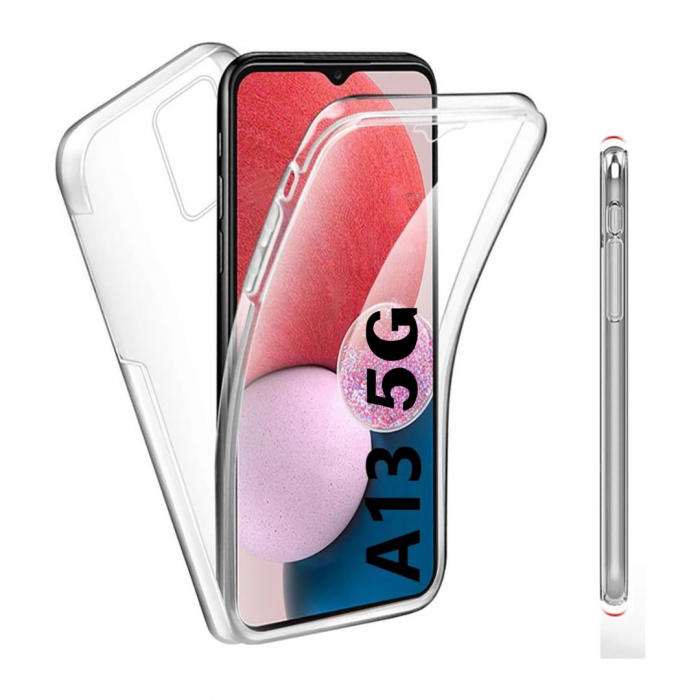 Husa transparenta 360 (fata+spate) pentru Samsung Galaxy A13 5G [4]