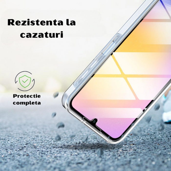 Husa transparenta 360 (fata+spate) pentru Samsung Galaxy A35 [3]