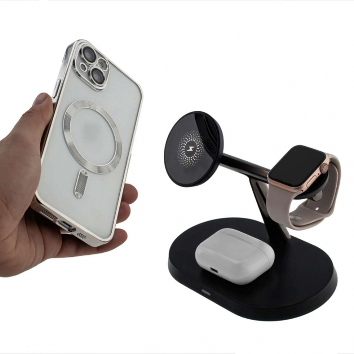 Incarcator Wireless 3 in 1 - Maxlife [3]