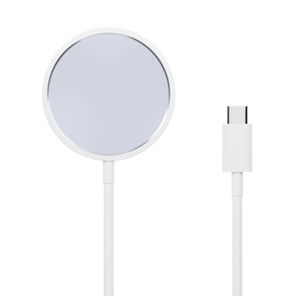 Incarcator Wireless Forever 15W - Incarcare Rapida - Compatibil Huse MagSafe - Gri [7]