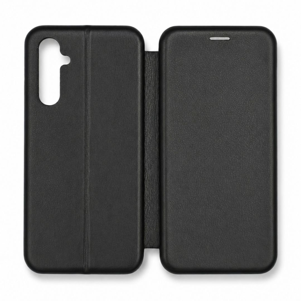 Pachet protectie completa pentru Samsung A54 5G - Husa Tip Carte + Folie protectie sticla - Negru [4]
