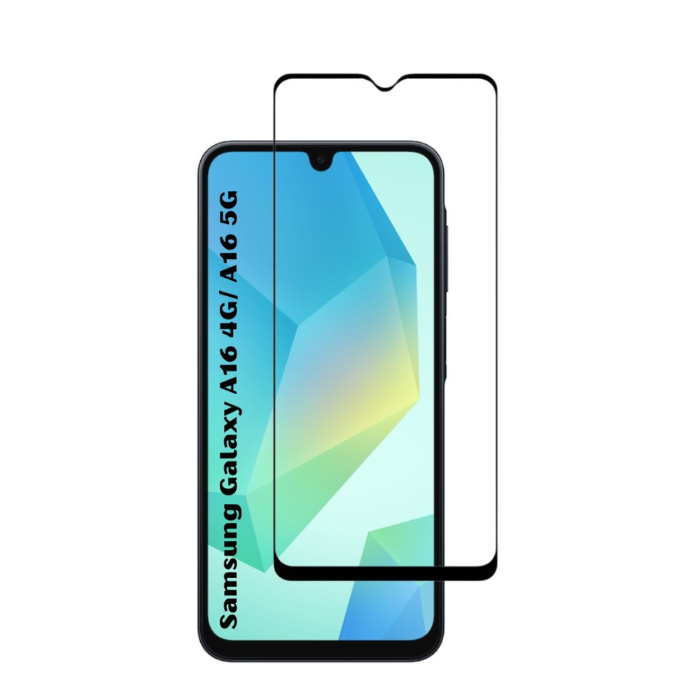Pachet protecție completă pentru Samsung Galaxy A16, Husă silicon + Folie de sticlă securizată - Negru [3]