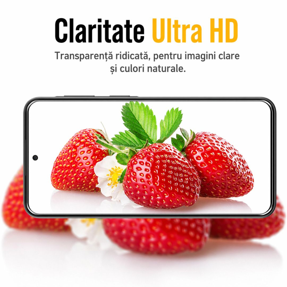 Set 2 Folii de Protectie din Sticla securizata pentru Samsung Galaxy A36 5G cu Kit Montare Inclus, Claritate Ultra HD, Adeziv pe toata suprafata, Protectie Anti-Zgarieturi si Socuri [3]