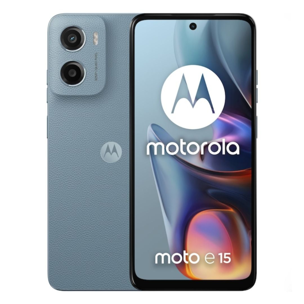 Set 2 Folii de Sticla Transparente pentru Motorola Moto E15 - Full Glue - Kit Montare Inclus [3]