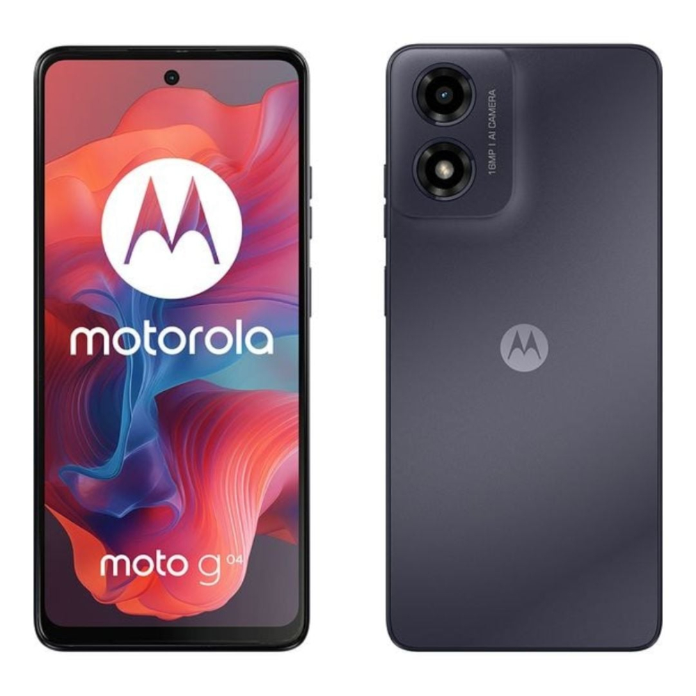 Set 2 Folii de Sticla Transparente pentru Motorola Moto G04 - Full Glue - Kit Montare Inclus [3]