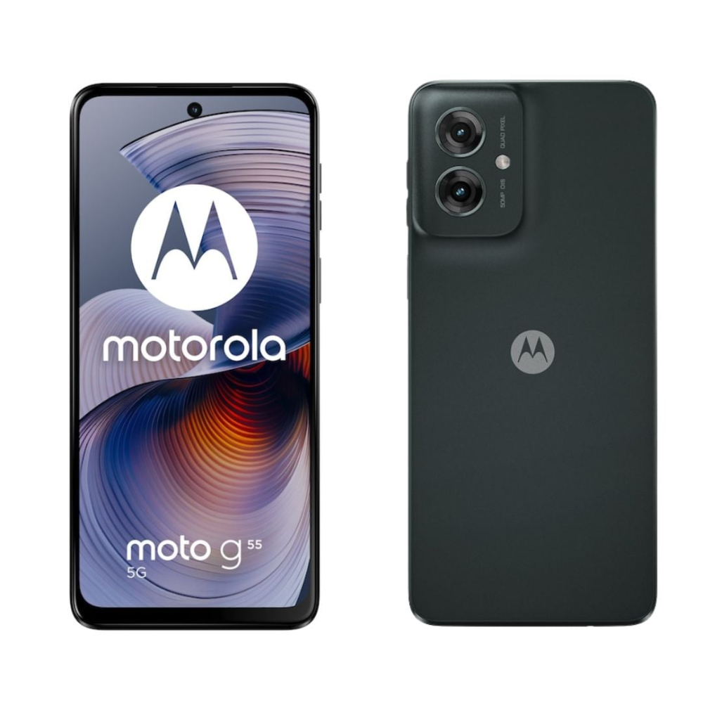 Set 2 Folii de Sticla Transparente pentru Motorola Moto G55 - Full Glue - Kit Montare Inclus [3]