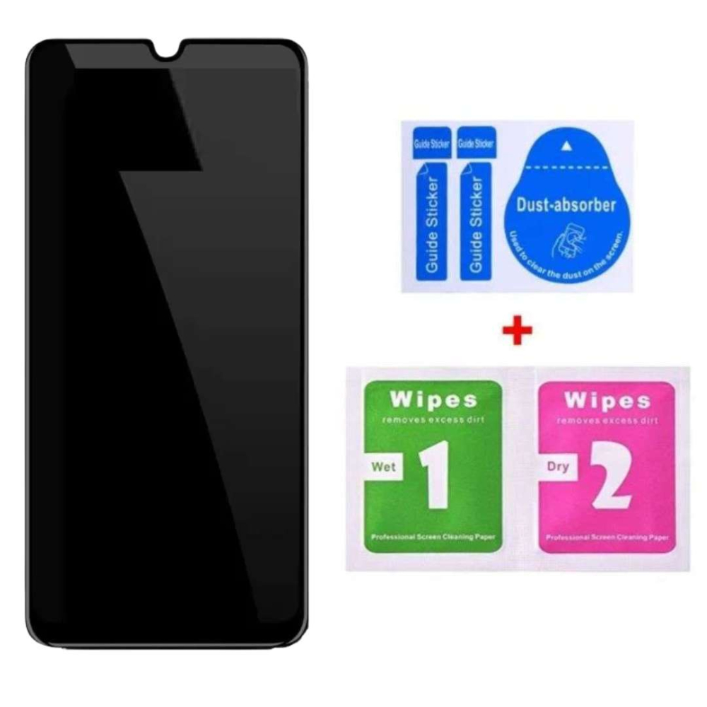 Set 2 Folii securizate Privacy pentru Honor X5c Plus cu Kit Montare Inclus pentru Aplicare Rapida si Usoara [8]