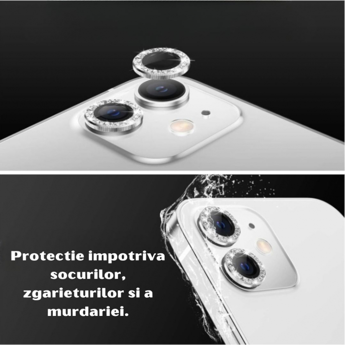 Set Protecții Camere Elegance iPhone 11/12 [2]
