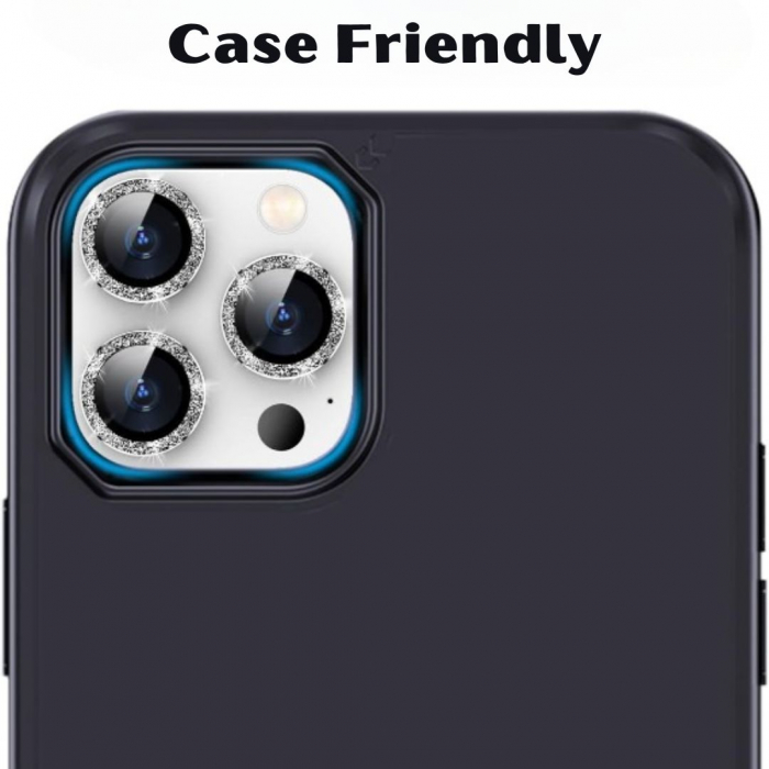 Set protectii camere Elegance pentru Iphone 14 PRO MAX - Silver [3]