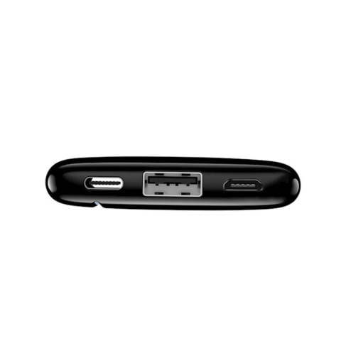 Baterie externa Forever 5000 mAh portabila cu indicator LED - Negru [2]