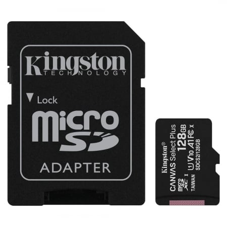 Carduri Memorie - Card de Memorie MicroSDXC 128GB - Kingston