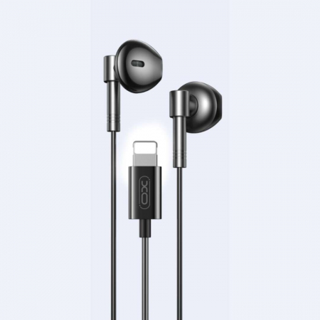 Casti Audio cu Fir și Microfon pentru iPhone - Negru [4]