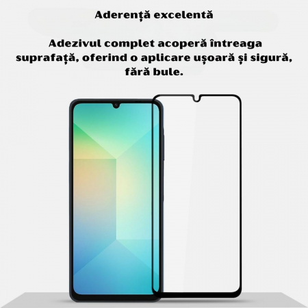 Set 2 Folii de Sticla Transparente pentru Samsung Galaxy A07 - Full Glue - Kit Montare Inclus - ZetGSM [2]