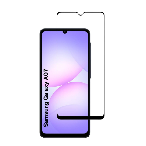 Pachete Promotionale - Set 2 Folii de Sticla Transparente pentru Samsung Galaxy A07 - Full Glue - Kit Montare Inclus - ZetGSM