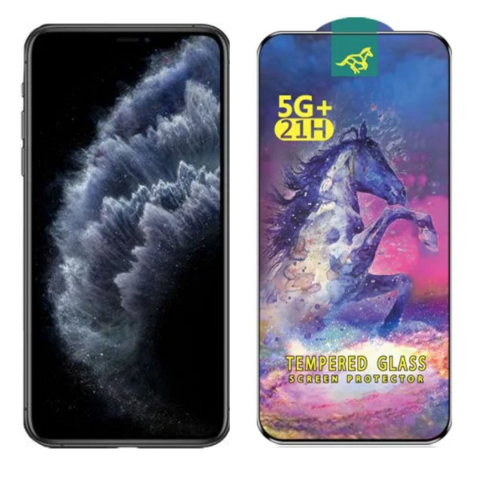 Set 2 Folii de Sticla Securizata Transparente pentru iPhone X cu Kit Montare Inclus - Adeziv pe toata suprafata - ZetGSM [1]