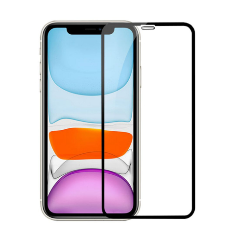 Pachete 2 Folii de Sticlă - Set 2 Folii de Sticla Securizata Transparente pentru iPhone XR cu Kit Montare Inclus - Adeziv pe toata suprafata - ZetGSM
