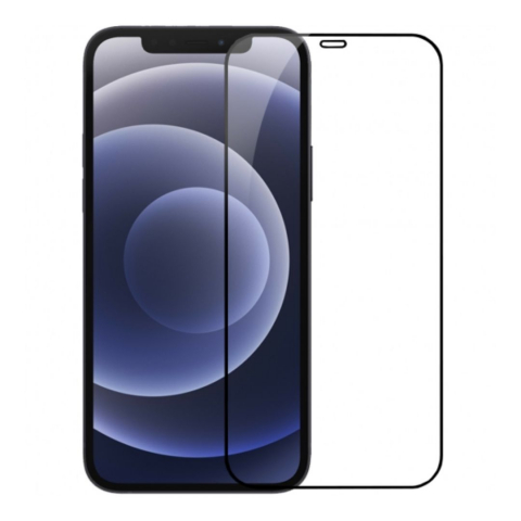 Pachete 2 Folii de Sticlă - Set 2 Folii de Sticla Securizata Transparente pentru iPhone 12 cu Kit Montare Inclus - Adeziv pe toata suprafata - ZetGSM