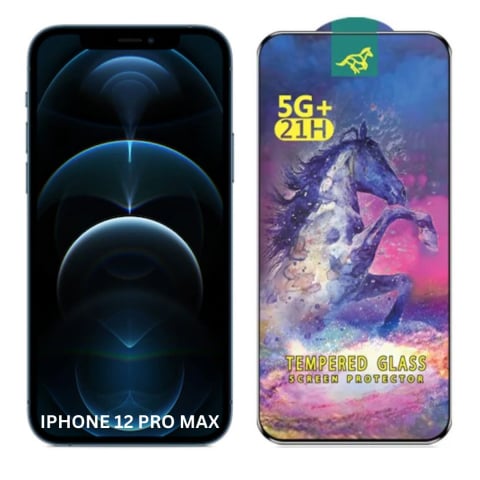 Folie sticlă pentru Iphone 12 PRO MAX Full glue 21H [1]