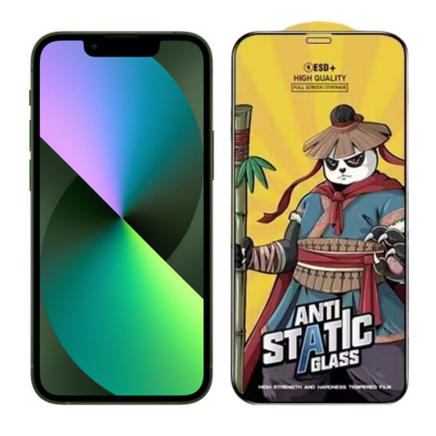 Set 2 Folii de Sticla Securizata Transparente pentru iPhone 13 Mini cu Kit Montare Inclus - Adeziv pe toata suprafata - ZetGSM [1]