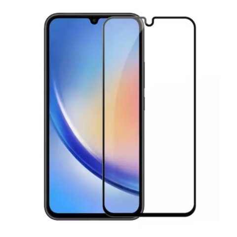Pachete 2 Folii de Sticlă - Set 2 Folii de Sticla Transparente pentru Samsung Galaxy A34 - Full Glue