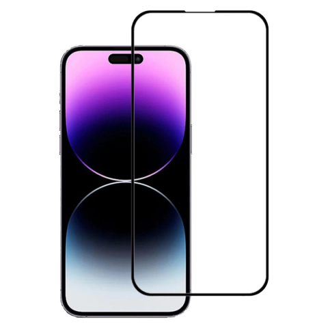 Pachete 2 Folii de Sticlă - Set 2 Folii de Sticla Securizata Transparente pentru iPhone 14 Pro Max cu Kit Montare Inclus - Adeziv pe toata suprafata - ZetGSM