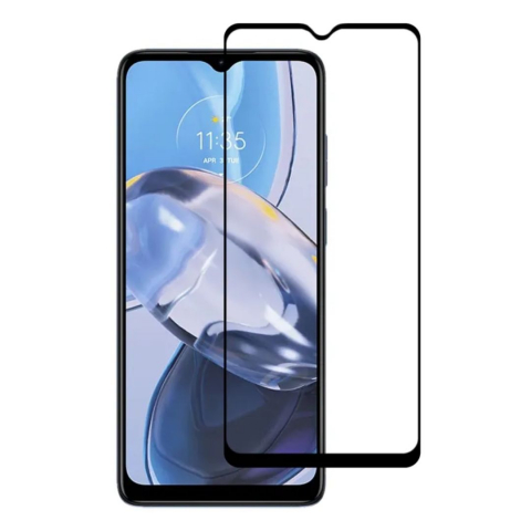 Folii Motorola - Folie sticla pentru Motorola Moto E22i - Full glue