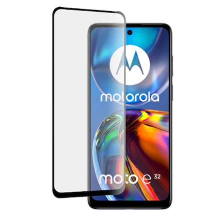 Folii Motorola - Folie sticla pentru Motorola Moto E32s - Full glue