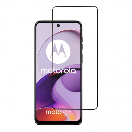 Folii Motorola - Folie sticla pentru Motorola G14 - Full glue