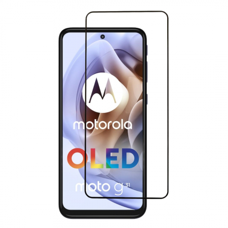 Folii Motorola - Folie sticla pentru Motorola G31 - Full glue